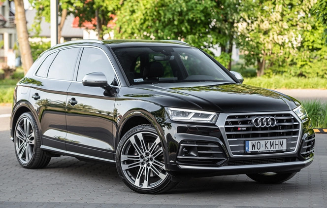 Audi SQ5 cena 229000 przebieg: 39555, rok produkcji 2018 z Jędrzejów małe 667